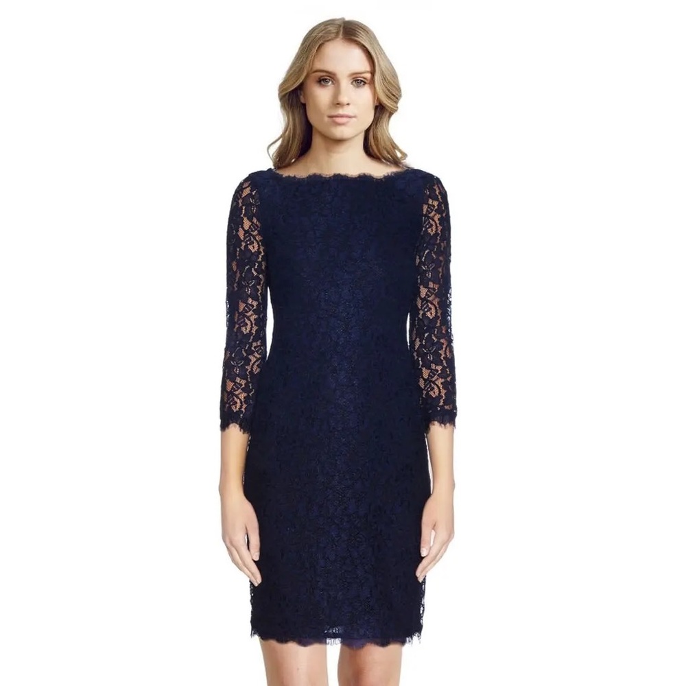 Diane von Furstenberg
Navy Zarita - Cocktail Dress
